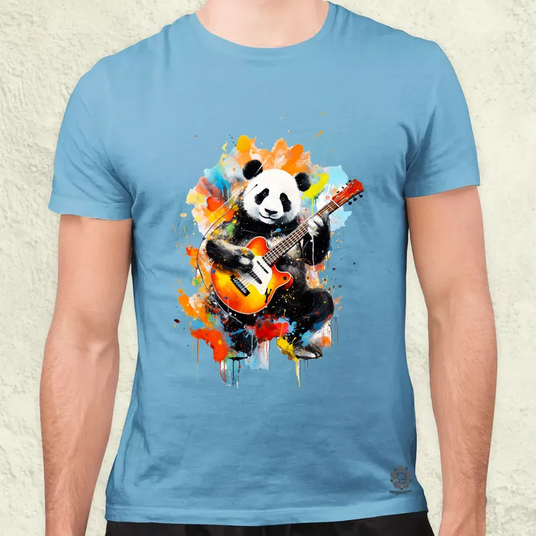 Panda Jam v2 férfi póló