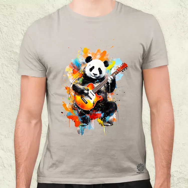 Panda Jam v2 férfi póló