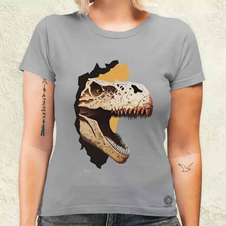 T-rex portré v2 női póló