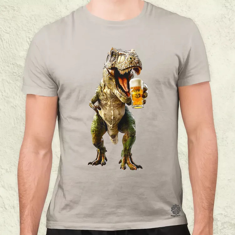 T-rex sörözik v1 férfi póló