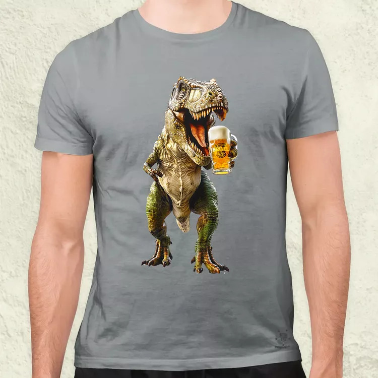 T-rex sörözik v1 férfi póló