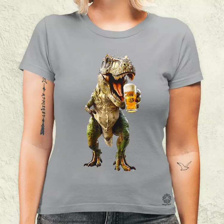 T-rex sörözik v1 női póló