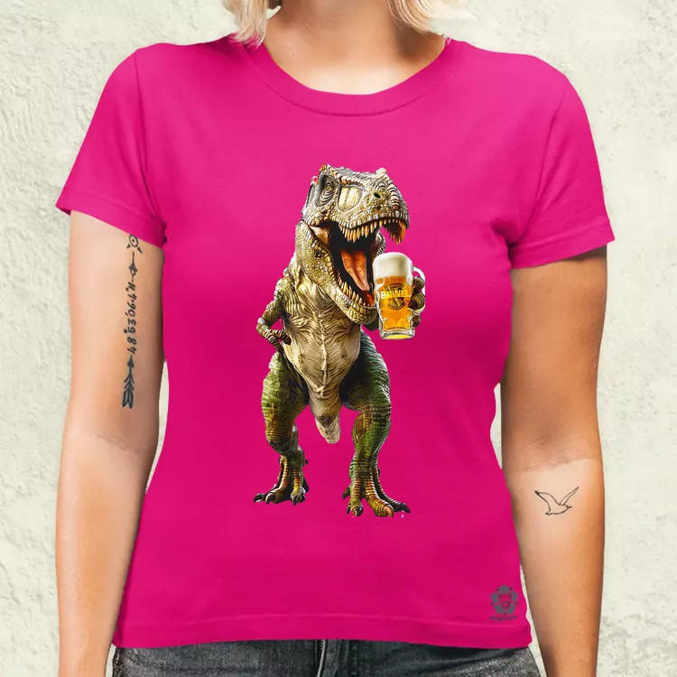 T-rex sörözik v1 női póló