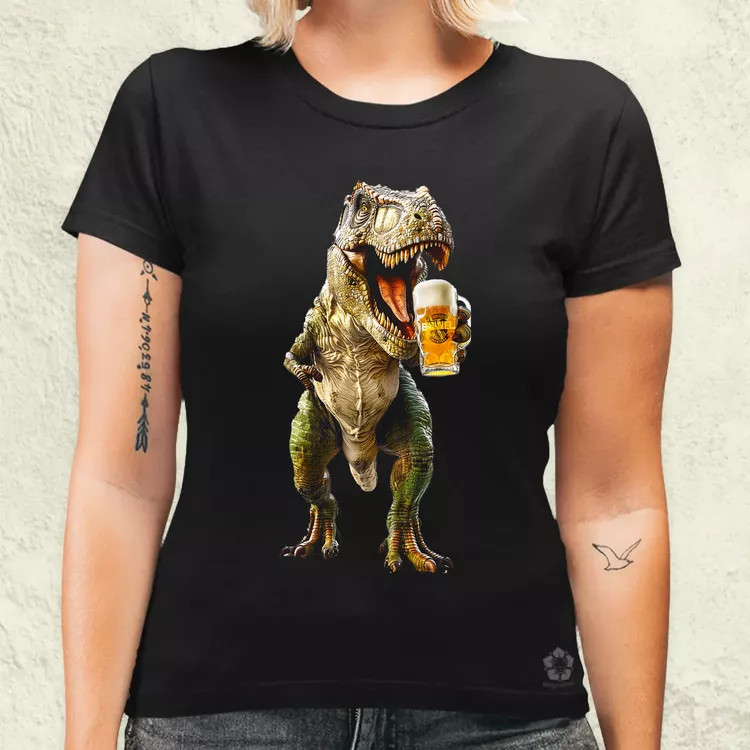 T-rex sörözik v1 női póló