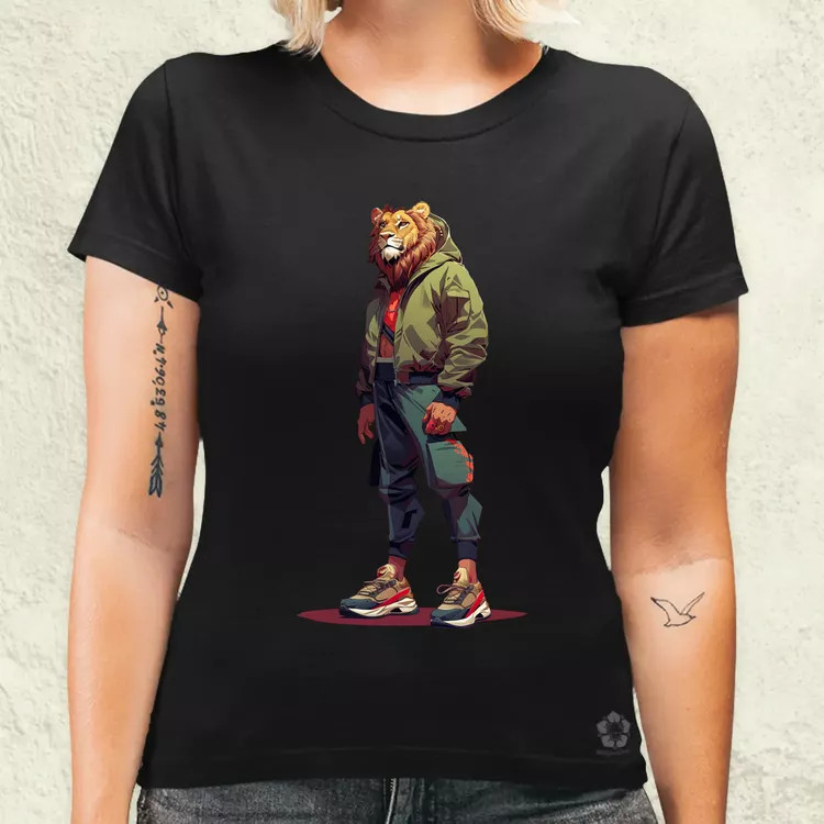 Valorant art oroszlán v1 női póló