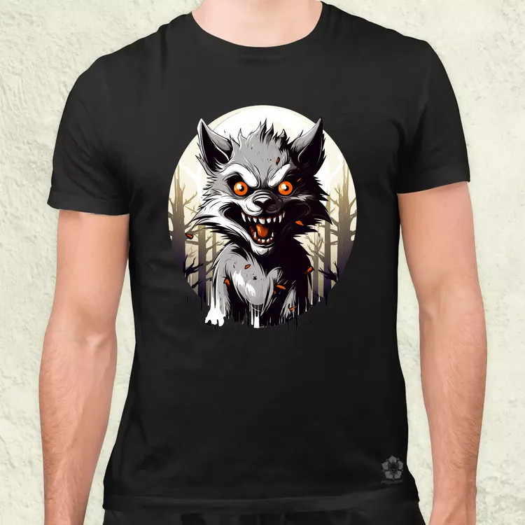 Vérfarkas v2 férfi póló