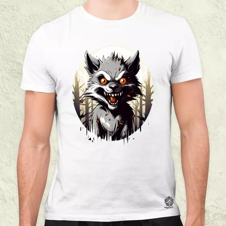 Vérfarkas v2 férfi póló