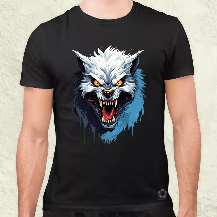 Vérfarkas v4 férfi póló