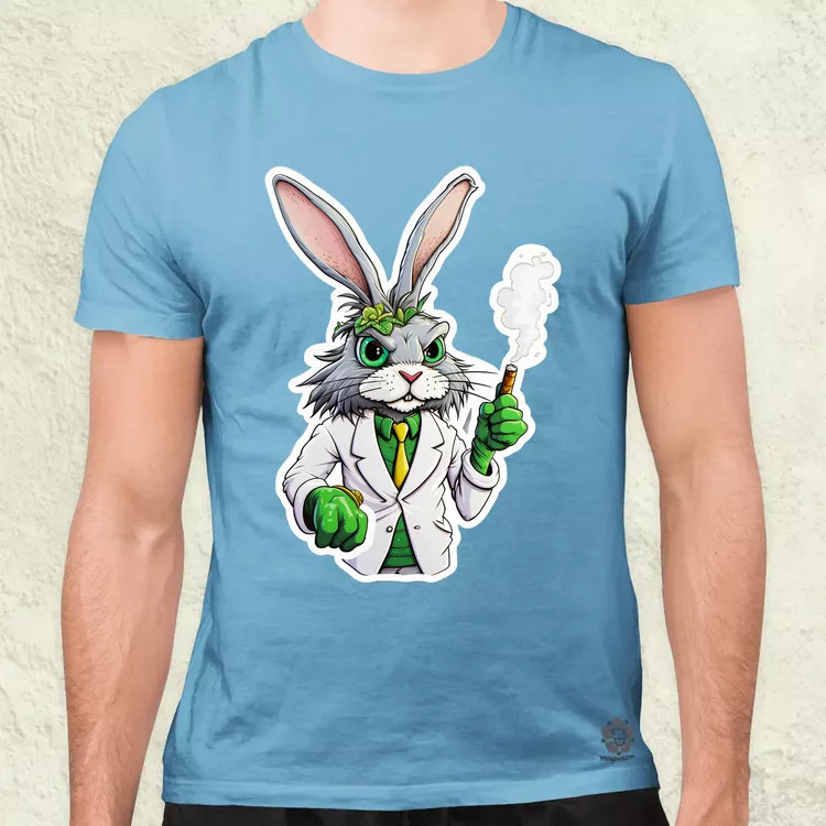 Weed nyuszi v1 férfi póló
