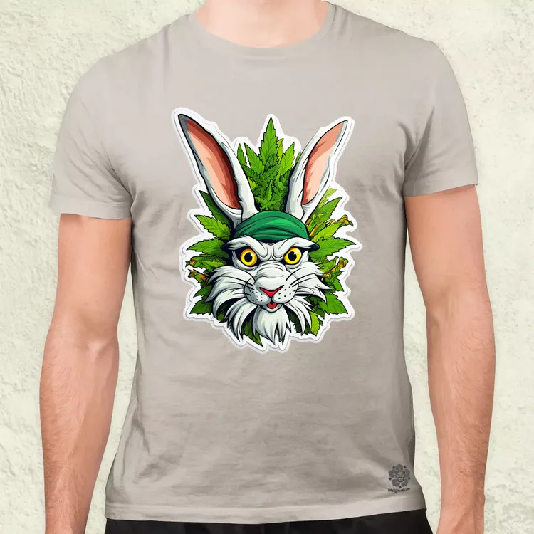 Weed nyuszi v3 férfi póló