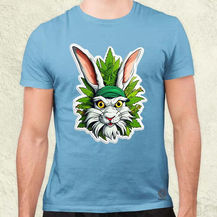 Weed nyuszi v3 férfi póló