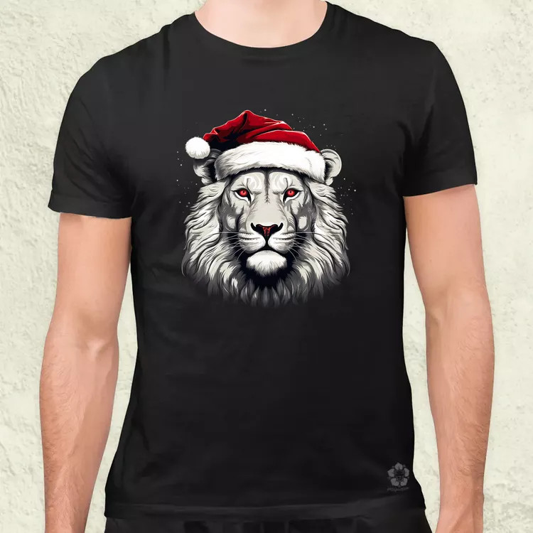 XMAS oroszlán v10 férfi póló