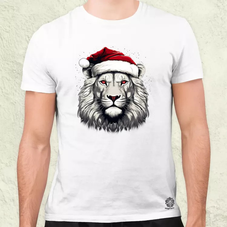 XMAS oroszlán v10 férfi póló