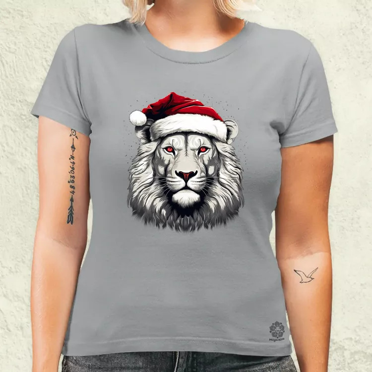 XMAS oroszlán v10 női póló