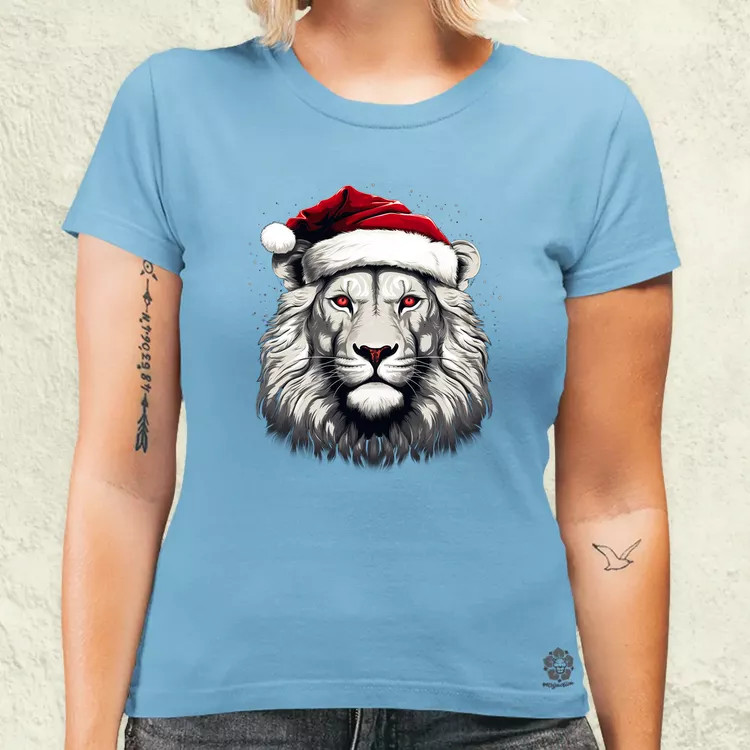 XMAS oroszlán v10 női póló