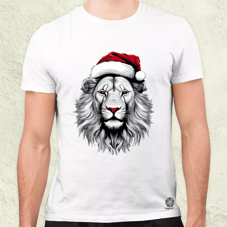 XMAS oroszlán v11 férfi póló