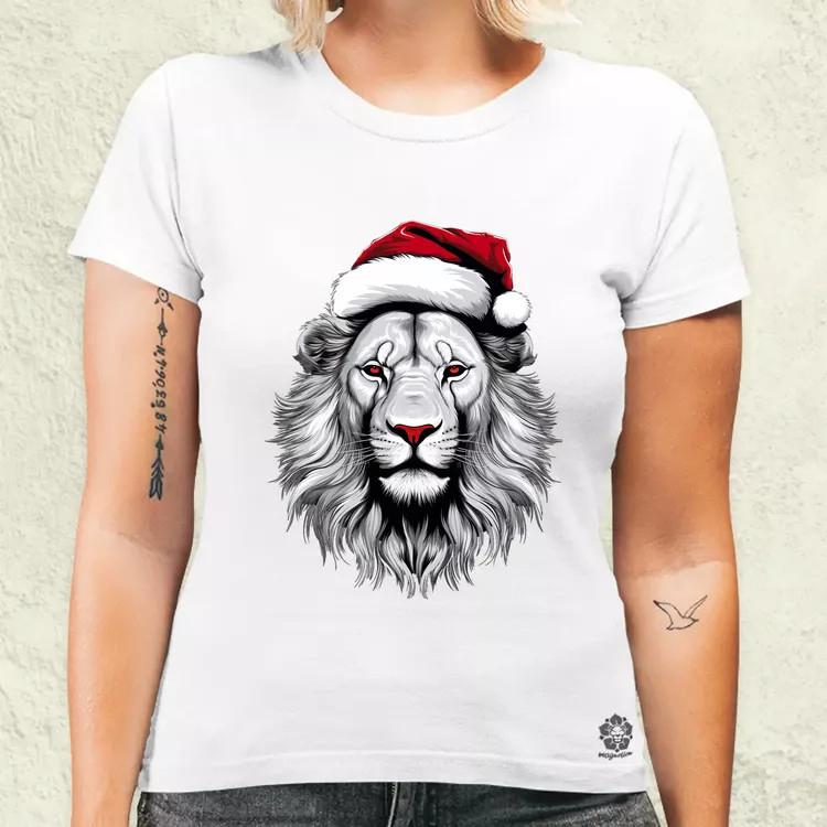 XMAS oroszlán v11 női póló