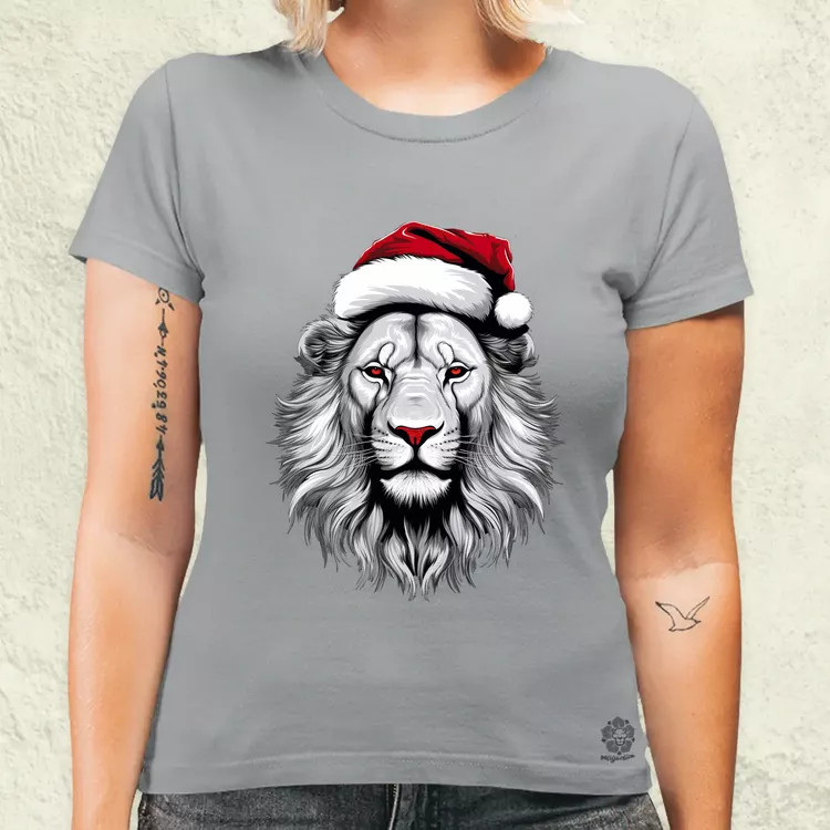 XMAS oroszlán v11 női póló