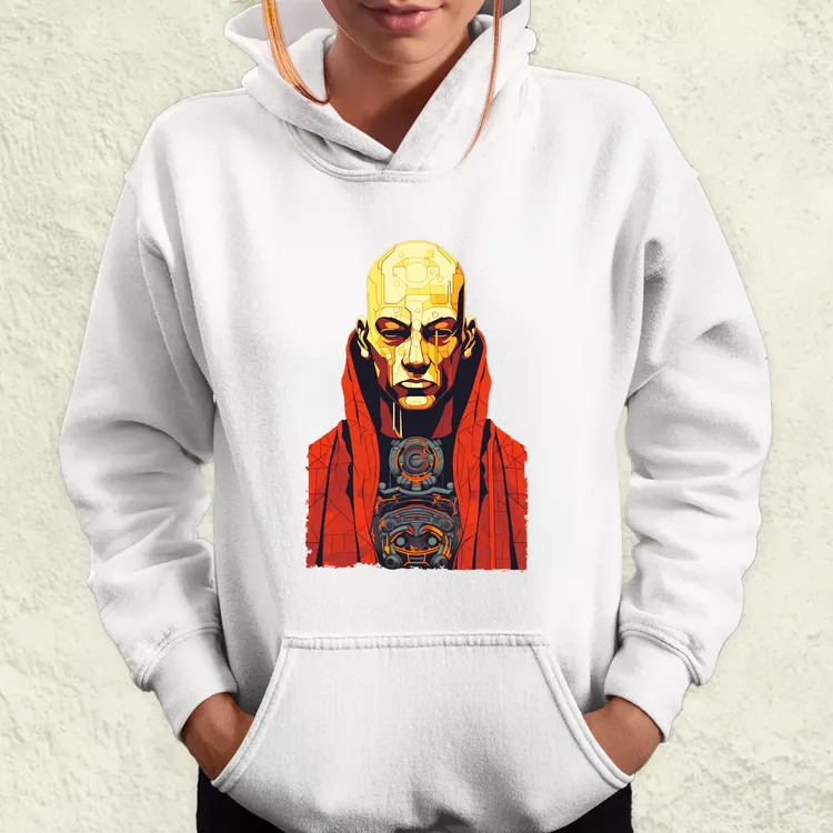 Cyberpunk szerzetes v1 női pulóver