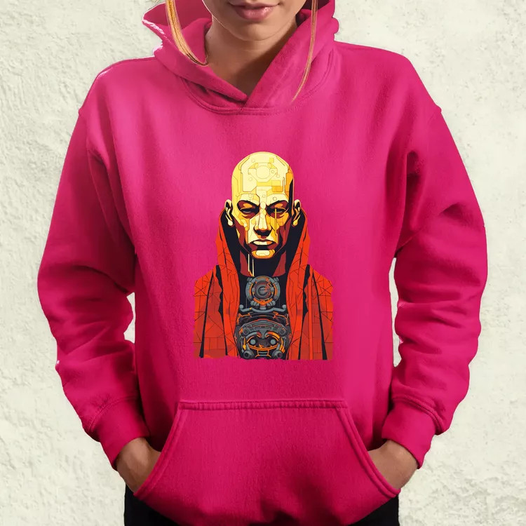Cyberpunk szerzetes v1 női pulóver