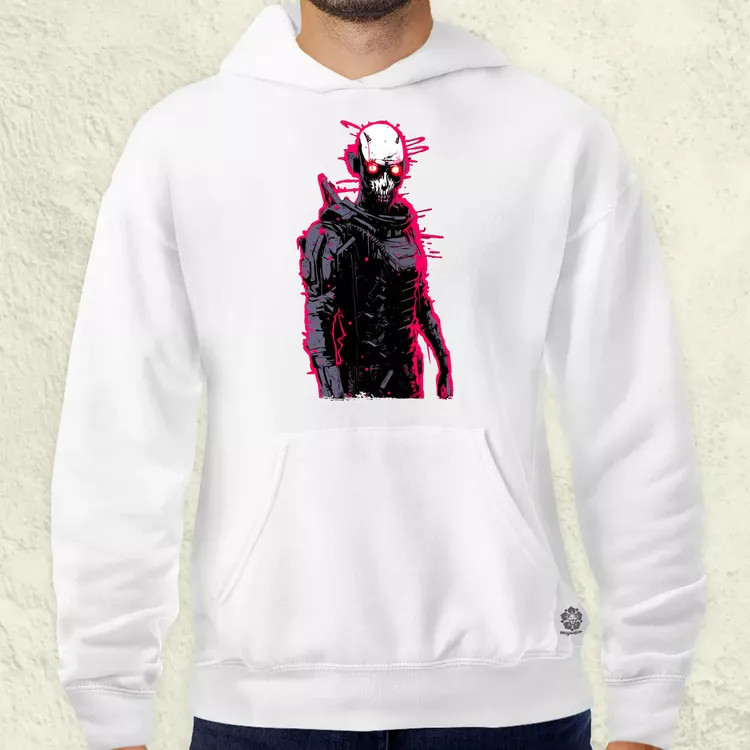 Kiborg srác v28 férfi pulóver