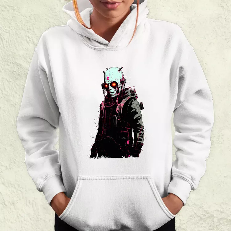 Kiborg srác v3 női pulóver