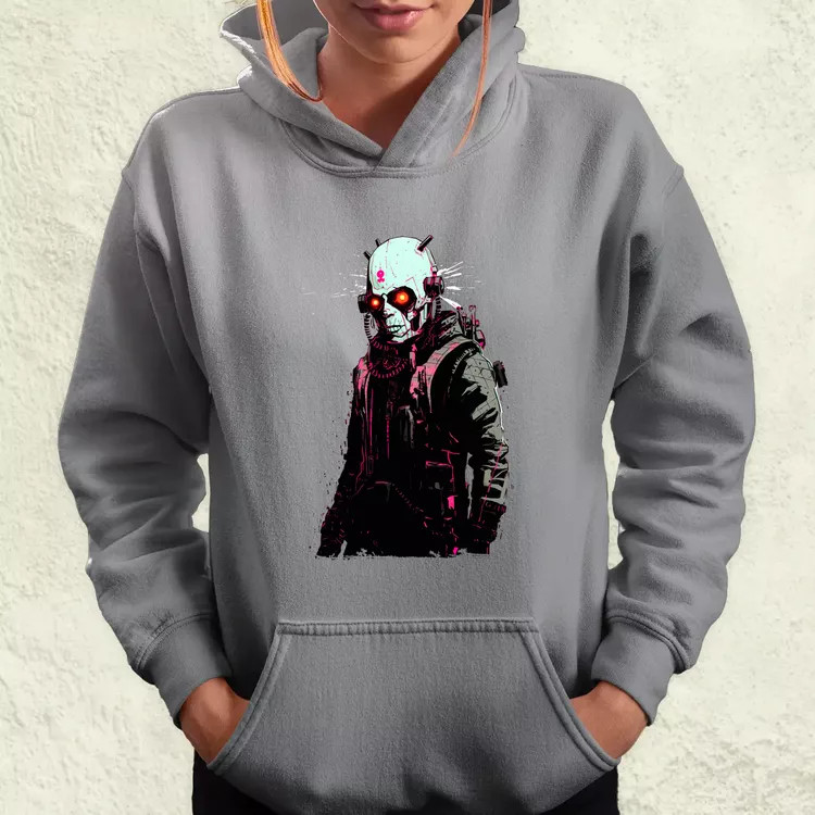 Kiborg srác v3 női pulóver