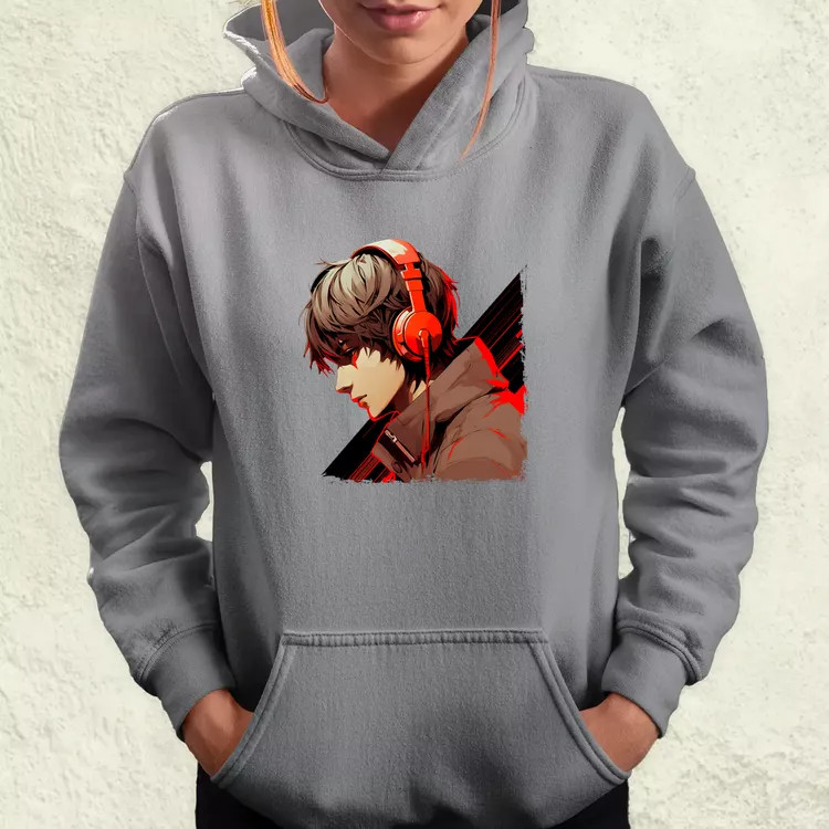 Minimalista Cyberpunk srác v2 női pulóver