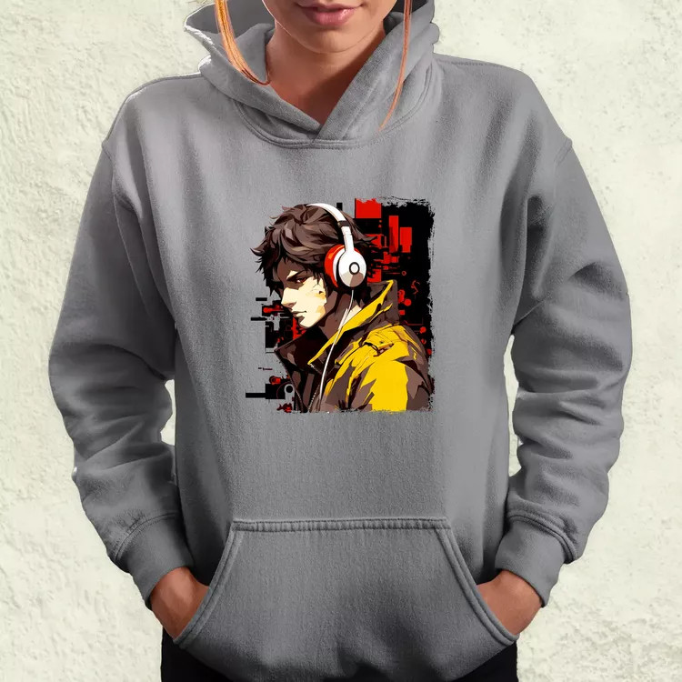 Minimalista Cyberpunk srác v3 női pulóver