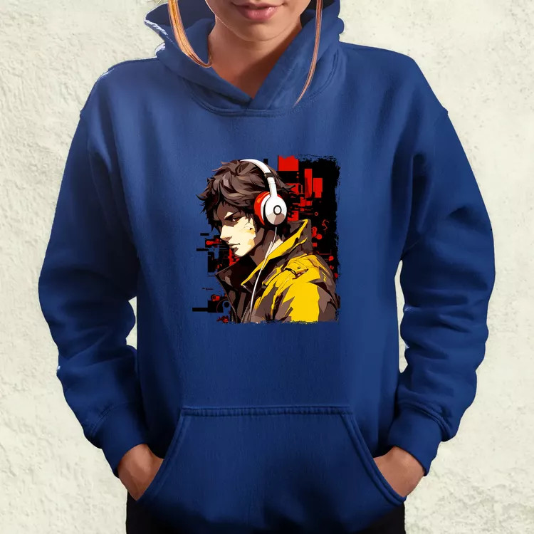 Minimalista Cyberpunk srác v3 női pulóver