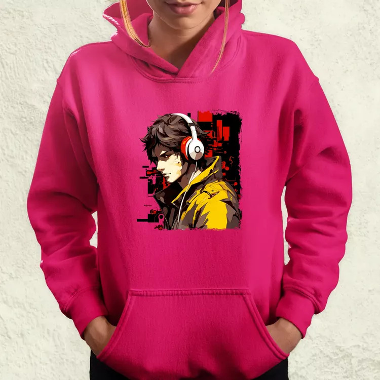 Minimalista Cyberpunk srác v3 női pulóver
