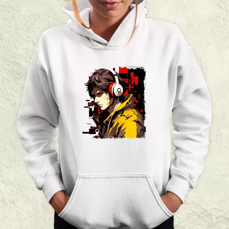 Minimalista Cyberpunk srác v3 női pulóver