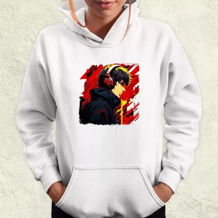 Minimalista Cyberpunk srác v4 női pulóver