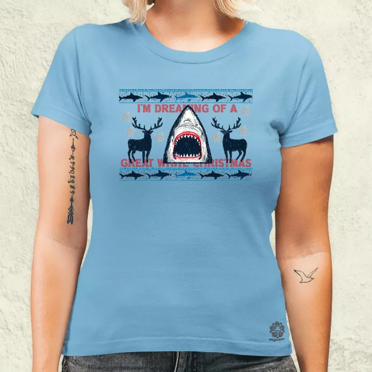 Great White XMAS női póló