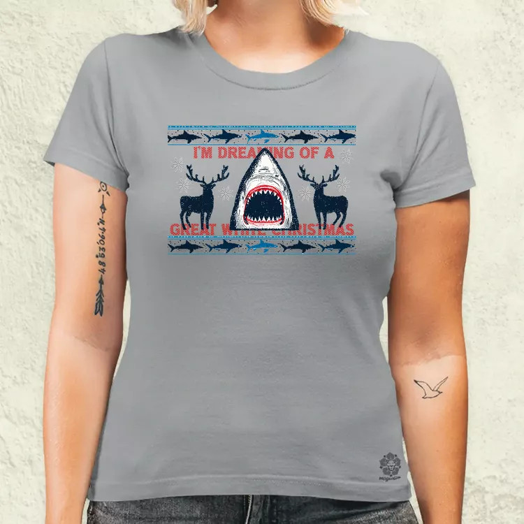 Great White XMAS női póló