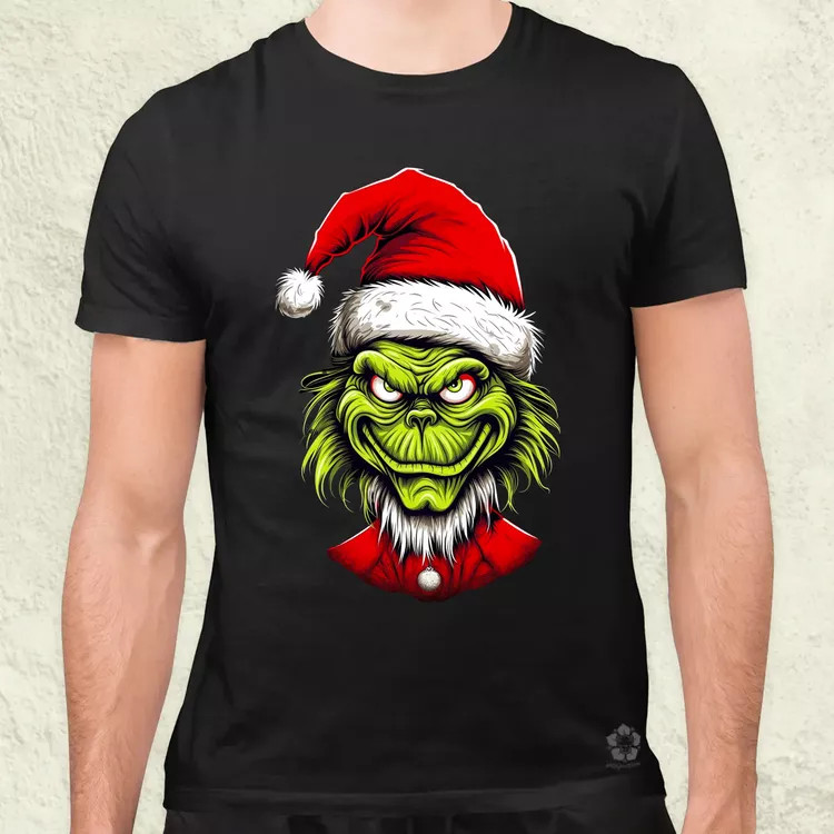 XMAS Grincs v7 férfi póló