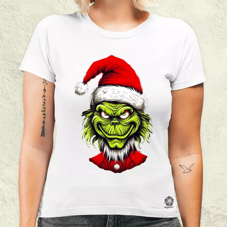 XMAS Grincs v7 női póló