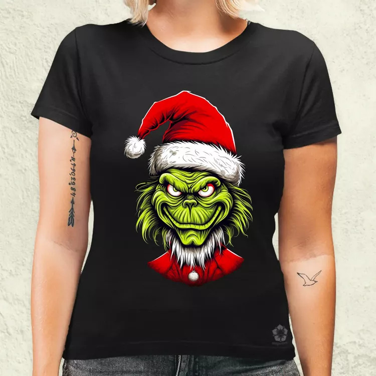 XMAS Grincs v7 női póló