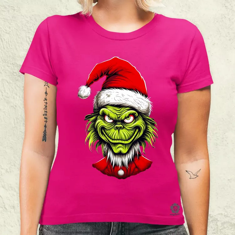 XMAS Grincs v7 női póló