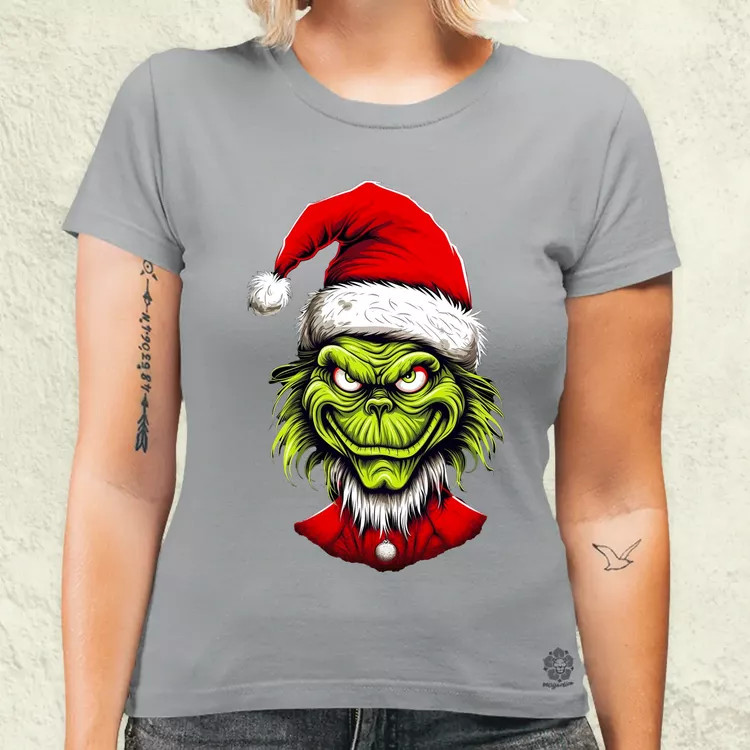 XMAS Grincs v7 női póló