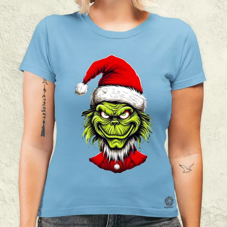XMAS Grincs v7 női póló