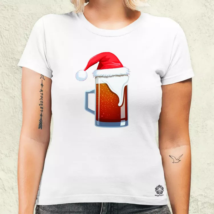 Xmas sör női póló