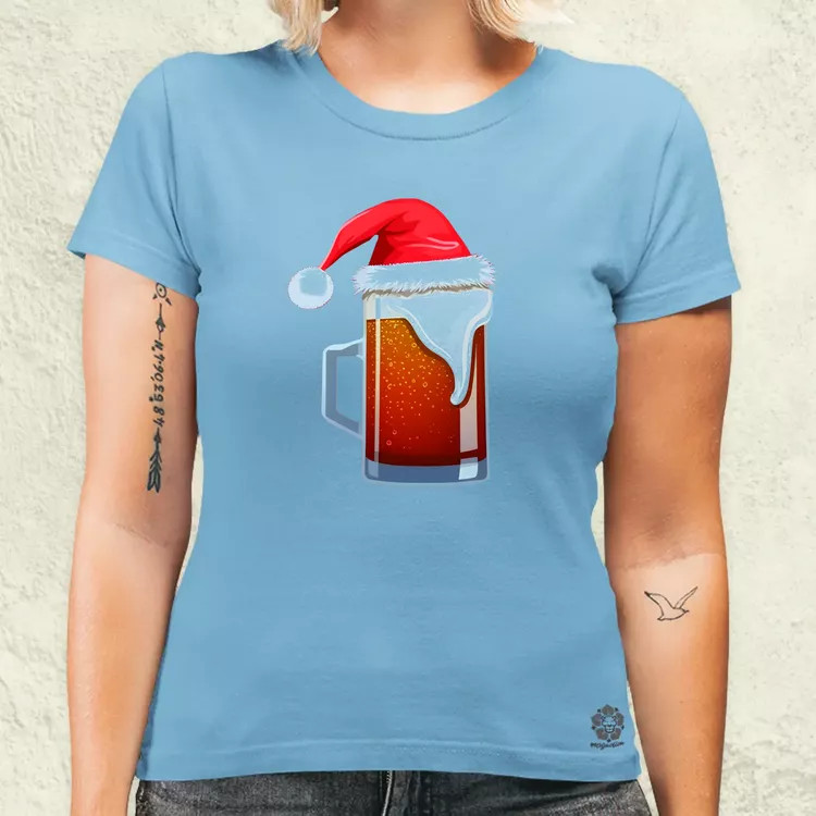 Xmas sör női póló