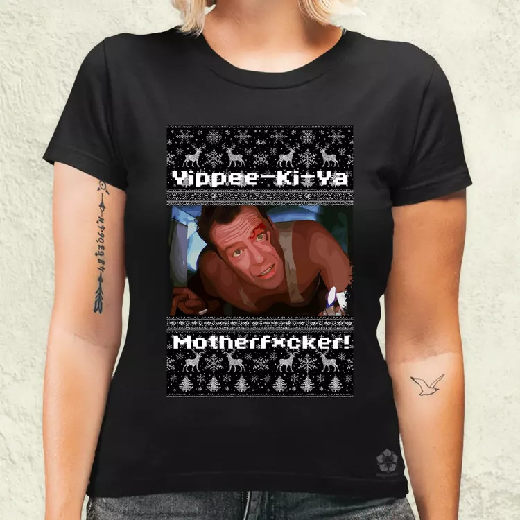 Yippee-Ki-Yay női póló