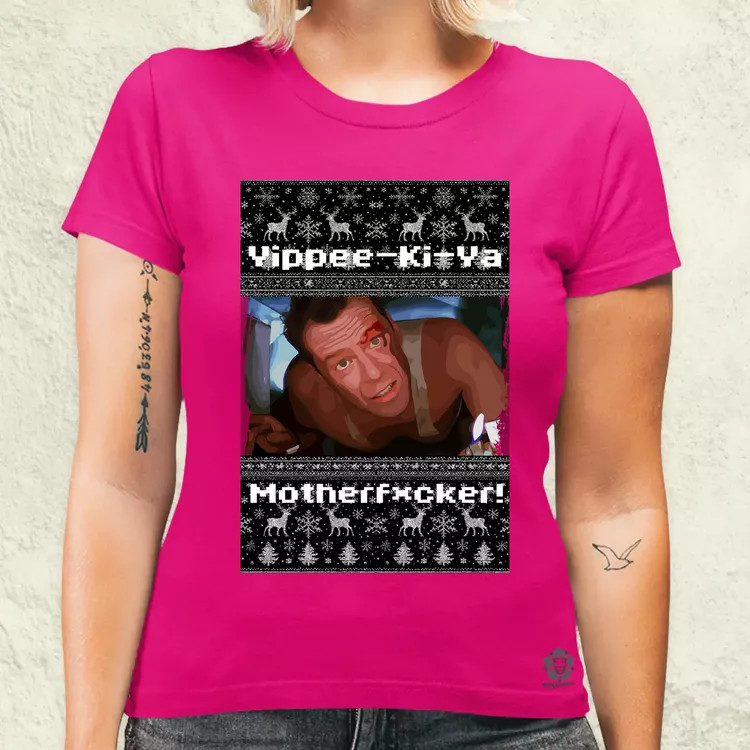 Yippee-Ki-Yay női póló