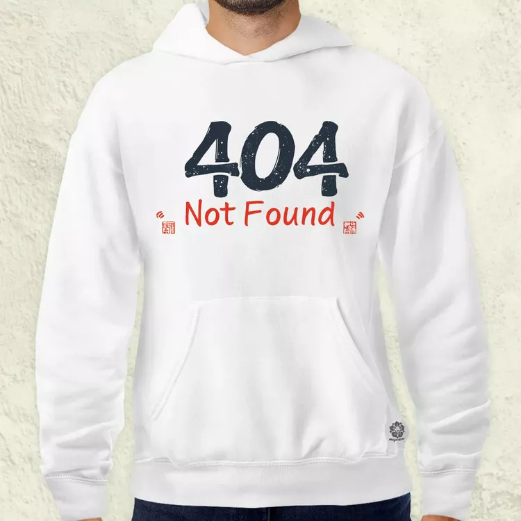 404 not found v2 férfi pulóver