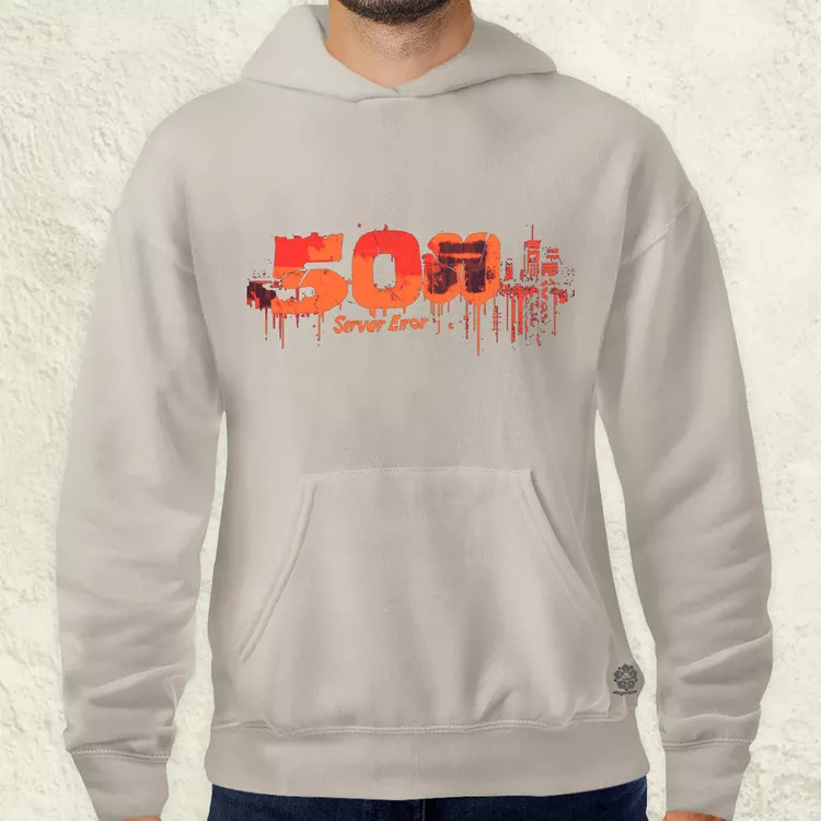 505 server error v10 férfi pulóver