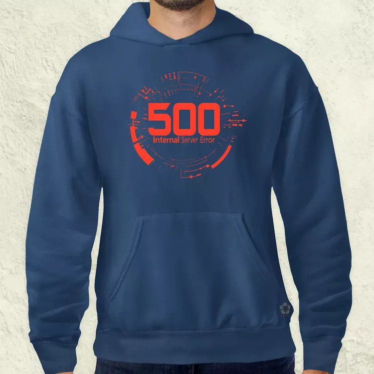 505 server error v11 férfi pulóver