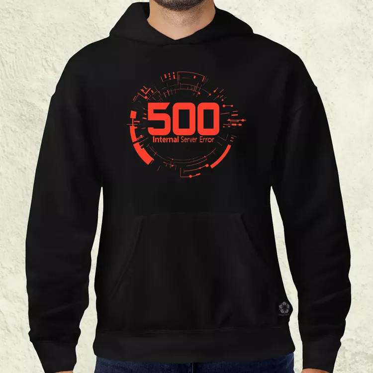 505 server error v11 férfi pulóver