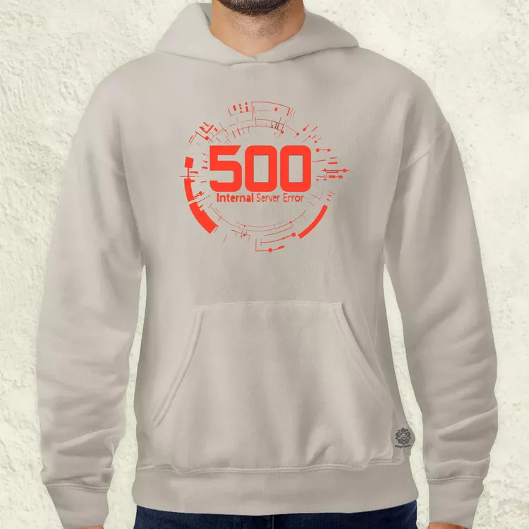 505 server error v11 férfi pulóver
